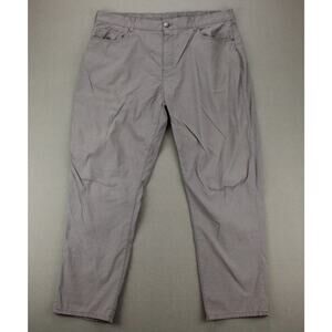 Member’s Mark Straight Fit Pants Mens 40x30 Gray Cotton